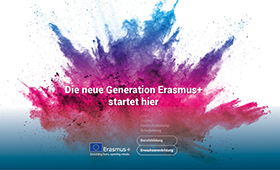 Grafik zum Start der neuen Erasmus+-Frderperiode