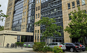 Glockturm, Sitz der Stiftung in Dsseldorf