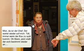 Meister und Auszubildende Meister und Auszubildende
