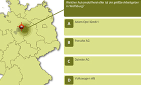 Screenshot-Ausschnitt aus dem WiSo-Quiz Screenshot-Ausschnitt aus dem WiSo-Quiz
