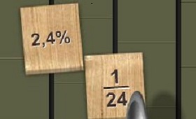 Screenshot aus dem Lernangebot "Verhältnisse berechnen" Screenshot aus dem Lernangebot "Verhältnisse berechnen"