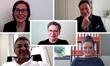 Sandra Büttner, Annette Lömker-Schlögell, Tina Rosecker, Jens Christian Soemers und Klaus Weiss Sandra Büttner, Annette Lömker-Schlögell, Tina Rosecker, Jens Christian Soemers und Klaus Weiss