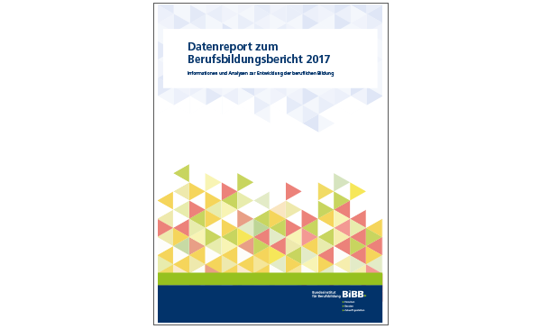 Titelseite des Datenreports zum Berufsbildungsbericht 2017