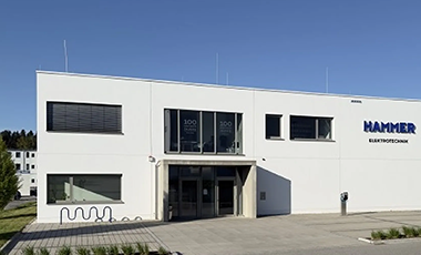 Gebäude der Firma HAMMER Elektrotechnik in Vilsbiburg Gebäude der Firma HAMMER Elektrotechnik in Vilsbiburg