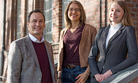 Maximiliane Berger, Christin Krajewski und Ulrich Schipp