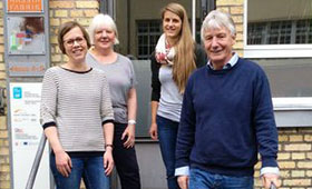 Team des bergangsmanagements im Amt fr Arbeitsfrderung der Stadt Offenbach