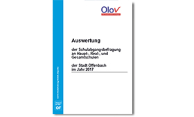 Titelseite der Schulabgangsbefragung der Stadt Offenbach 2017