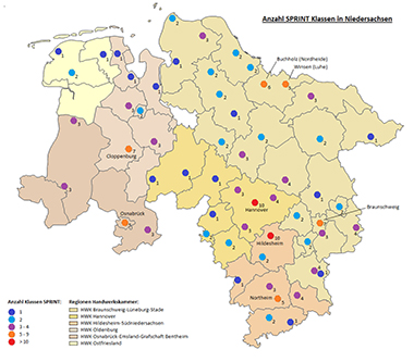 SPRINT-Klassen in Niedersachsen SPRINT-Klassen in Niedersachsen