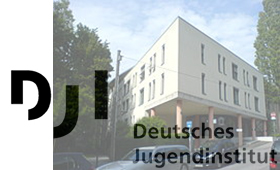 DJI-Logo und Dienstgebäude in München DJI-Logo und Dienstgebäude in München