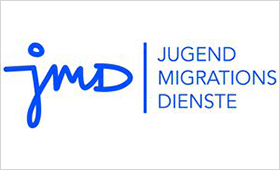 Logo des Programms "Jugendmigrationsdienste" Logo des Programms "Jugendmigrationsdienste"