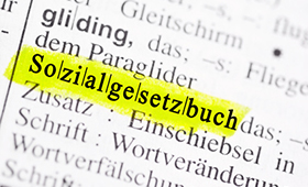 Wort "Sozialgesetzbuch" im Wrterbuch markiert.