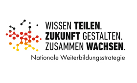 Logo "Nationale Weiterbildungsstrategie"