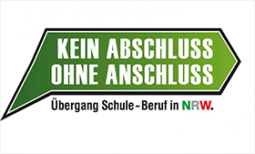Logo der Landesinitiative "Kein Abschluss ohne Anschluss"
