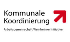 Logo der Kommunalen Koordinierung (Arbeitsgemeinschaft Weinheimer Initiative)