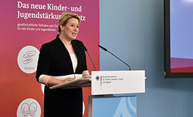 Bundesjugendministerin Franziska Giffey