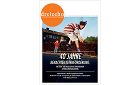 Titelseite der Ausgabe 24 der Zeitschrift "dreizehn"