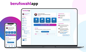 Design-Entwurf fr die neue Berufswahl-App