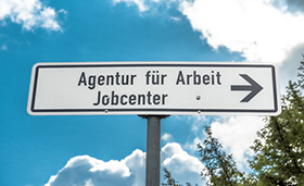 Wegweiser zur Agentur fr Arbeit und zum Jobcenter