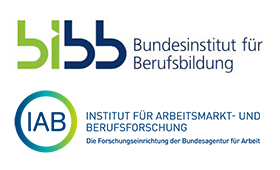 Logos  des BIBB und des IAB