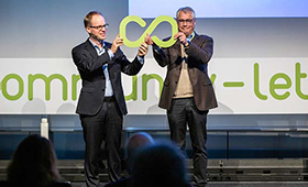 Dr. Jens Brandenburg (BMBF) und Prof. Dr. Friedrich Hubert Esser (BIBB)