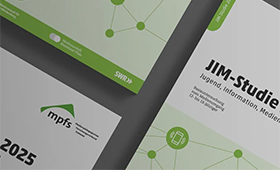 Ausschnitte aus Titelseiten der JIM-Studie 2025