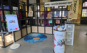 Der zynd-Stand auf der TINCON 2026 in Berlin