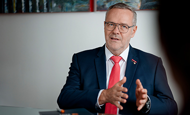 ZDH-Präsident Jörg Dittrich ZDH-Präsident Jörg Dittrich