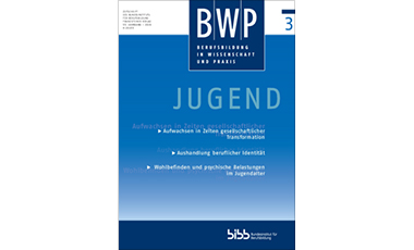 Titelseite der neuen Ausgabe der BIBB-Fachzeitschrift BWP Titelseite der neuen Ausgabe der BIBB-Fachzeitschrift BWP