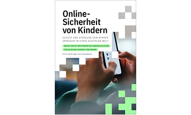 Titelseite des Berichts "Online-Sicherheit von Kindern"