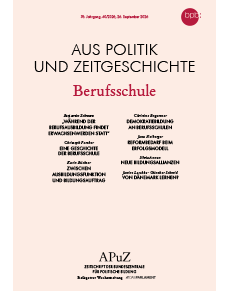 Titelblatt der Zeitschrift "Aus Politik und Zeitgeschichte", Ausgabe 40/2026